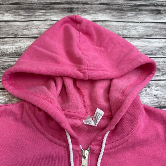 Bella + Canvas Women's 2023 Obsessed Fest Full Zipper Hoodie XL Extra Large Pink - Picture 5 of 16